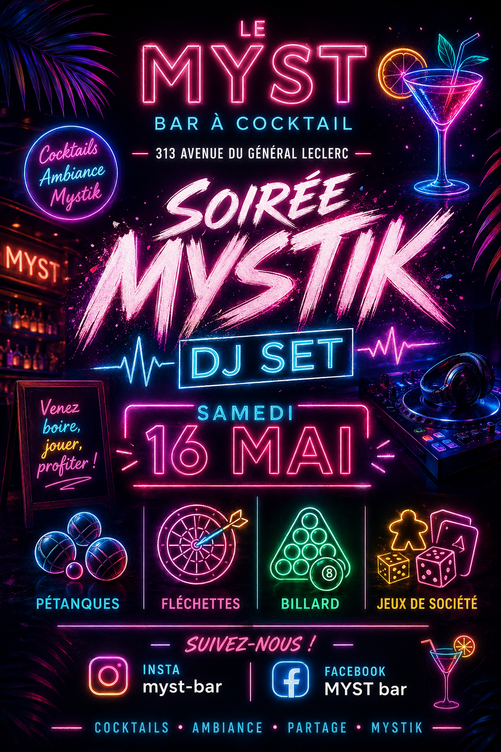 Affiche événement