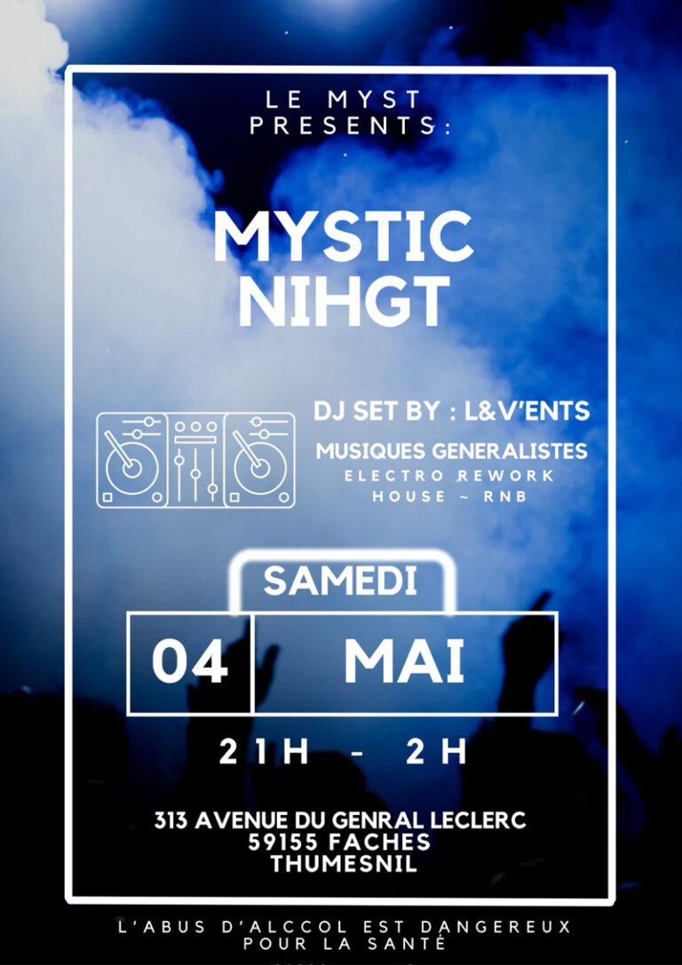 Affiche Mystic Night du 04 mai 2024