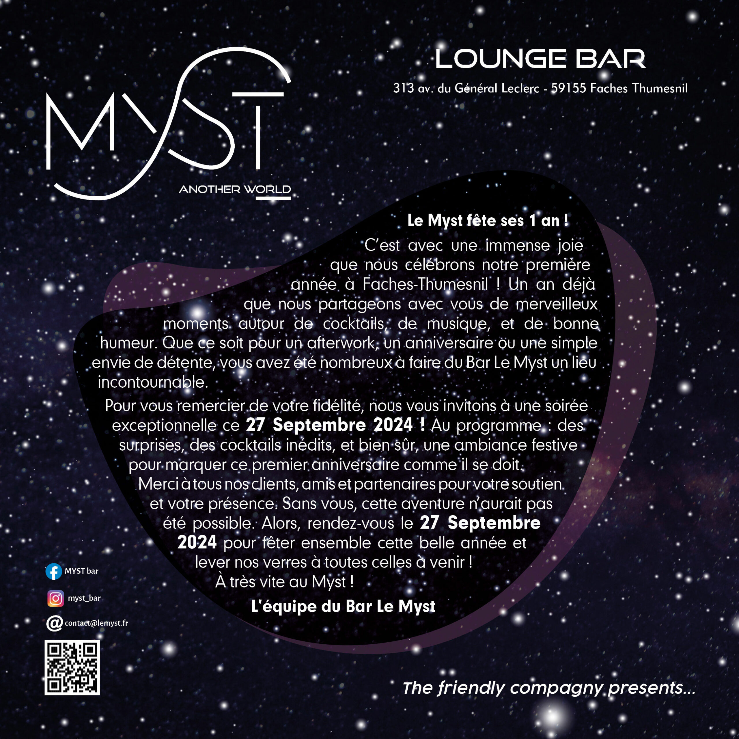 Photo Flyers 1 an du Myst